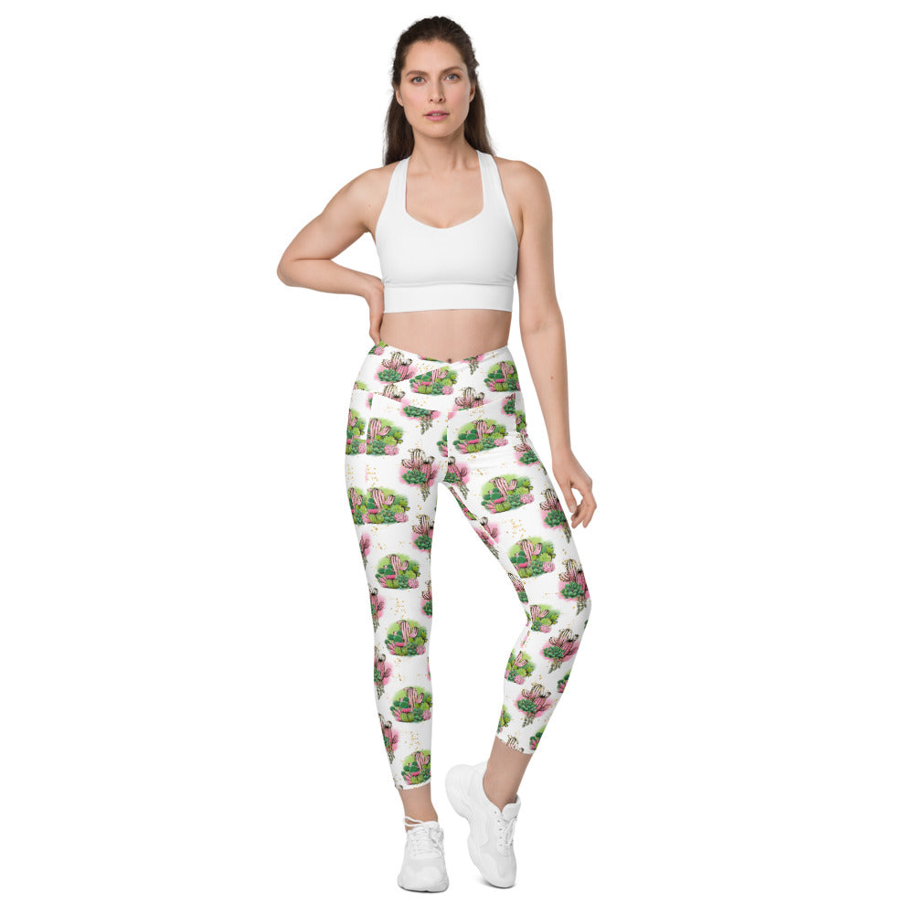 Suchitoto Crossover leggings with pockets