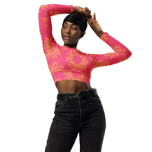 Load image into Gallery viewer, Izalco Recycled long-sleeve crop top
