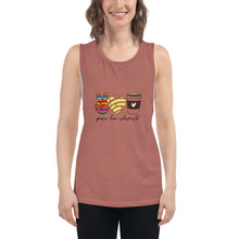 Load image into Gallery viewer, Peace.Love.Chizmecito Muscle Tank
